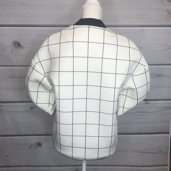 Urban Renewal Grid Bomber Jacket - Picture 2 of 6